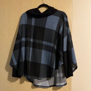 Plaid Poncho